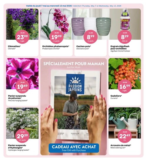 Circulaire Passion Jardins - Page 1