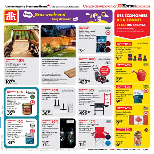 Circulaire Home Hardware - Centre de Rénovation - Page 1