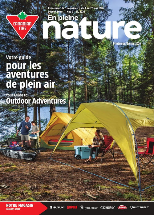 Circulaire Canadian Tire - En pleine Nature - Page 1