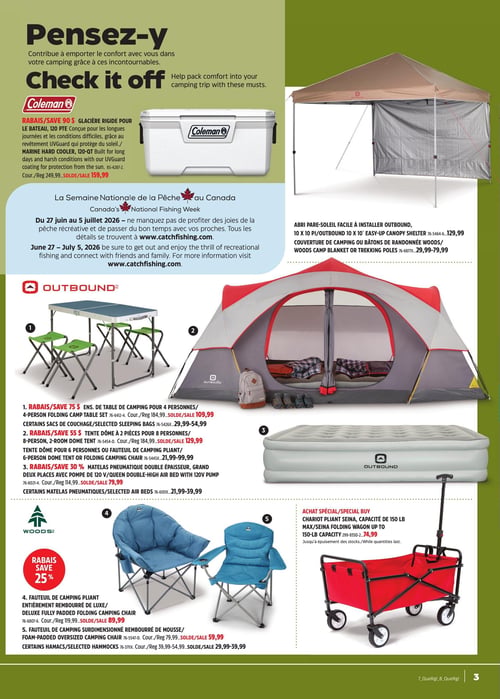 Circulaire Canadian Tire - En pleine Nature - Page 4