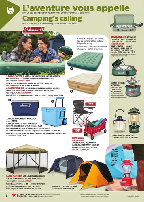 Circulaire Canadian Tire - En pleine Nature - Page 9