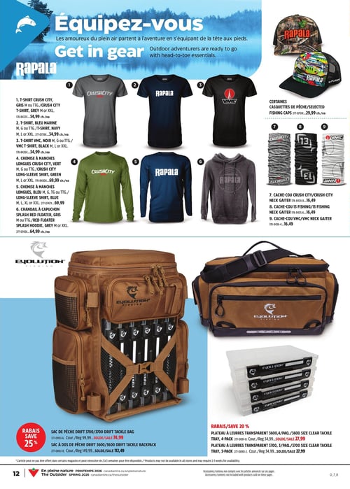 Circulaire Canadian Tire - En pleine Nature - Page 13