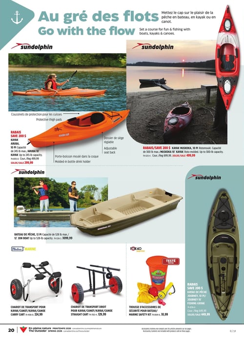 Circulaire Canadian Tire - En pleine Nature - Page 22