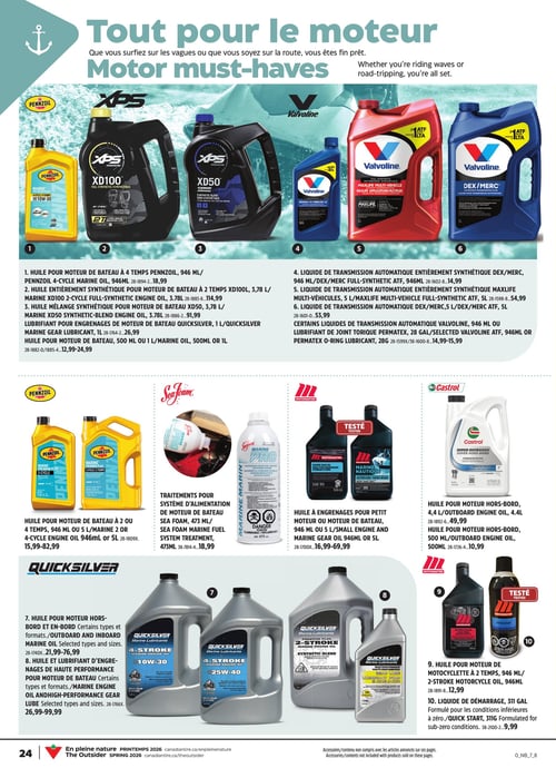 Circulaire Canadian Tire - En pleine Nature - Page 26