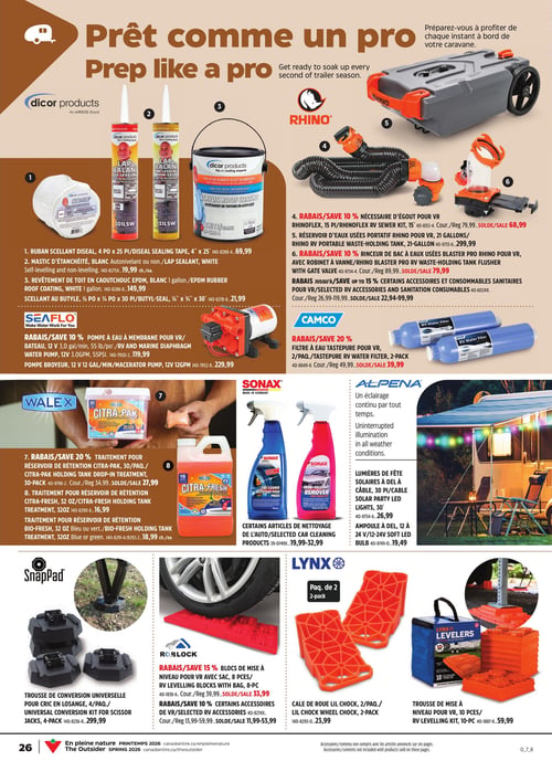 Circulaire Canadian Tire - En pleine Nature - Page 28