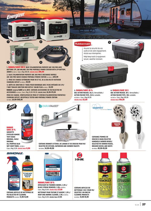 Circulaire Canadian Tire - En pleine Nature - Page 29