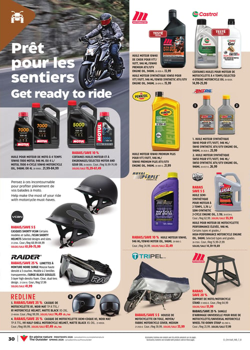 Circulaire Canadian Tire - En pleine Nature - Page 32