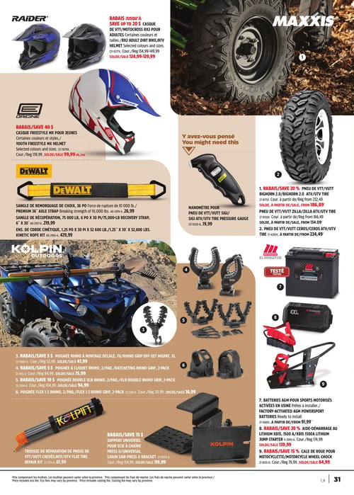 Circulaire Canadian Tire - En pleine Nature - Page 33