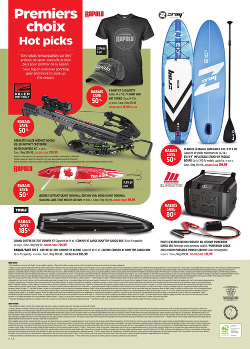 Circulaire Canadian Tire - En pleine Nature - Page 34