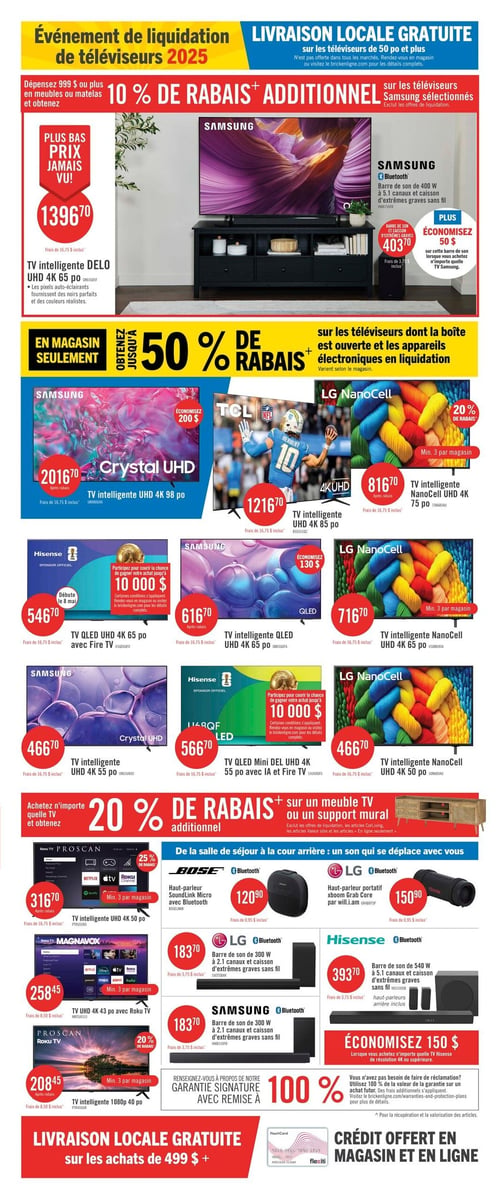 Circulaire Brick - Vente sous la tente - Page 2