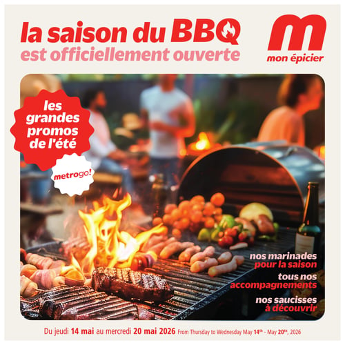 Circulaire Metro - La saison du BBQ - Page 1