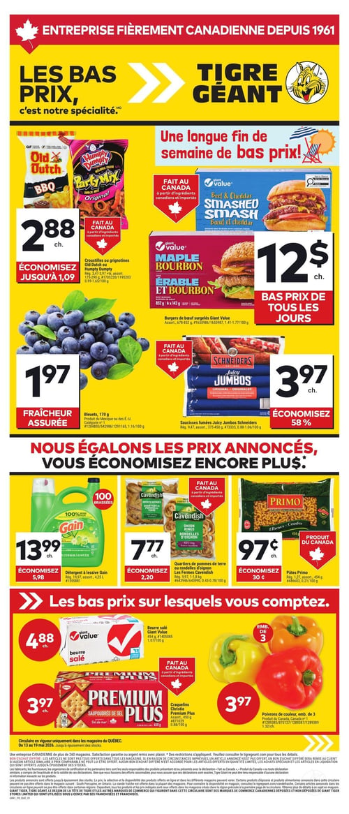 Circulaire Tigre Géant - Page 1