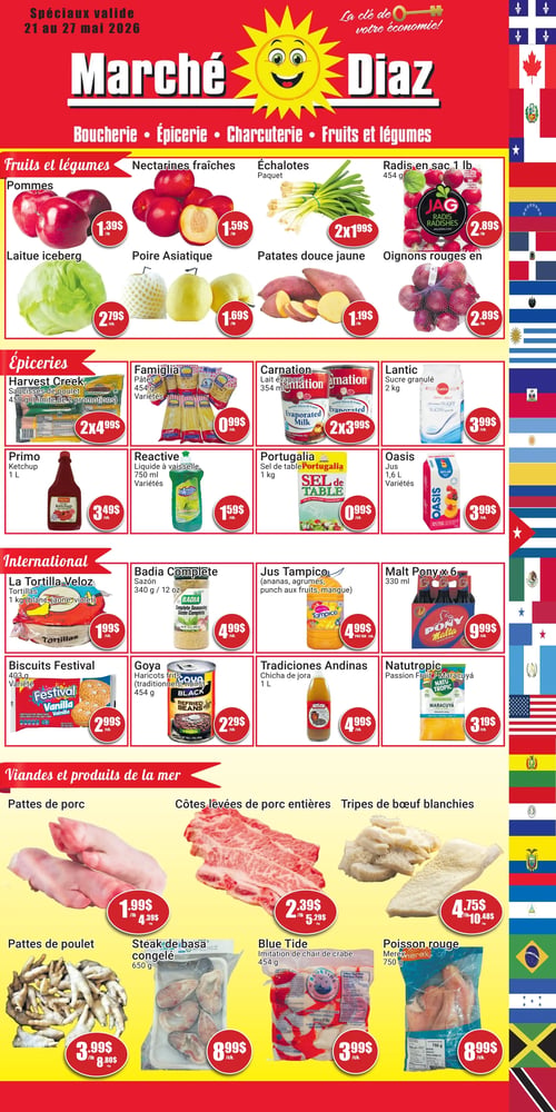 Circulaire Marché Diaz - Page 1