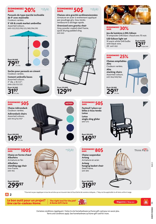 Circulaire Home Hardware - Page 3