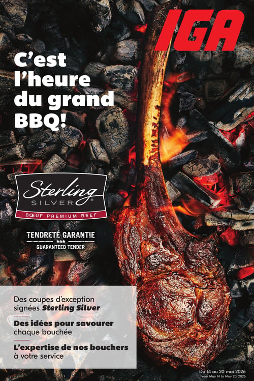 Circulaire IGA - C'est l'heure du grand BBQ - Page 1