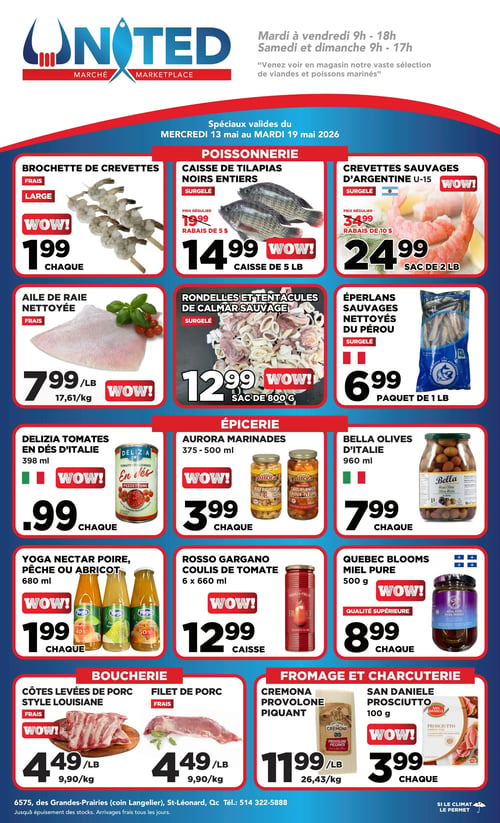 Circulaire United Supermarché - Page 1