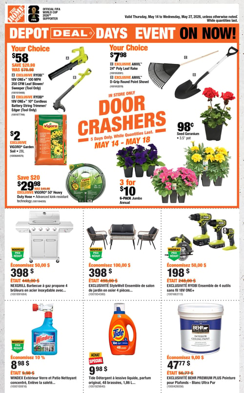 Circulaire Home Depot - Page 1