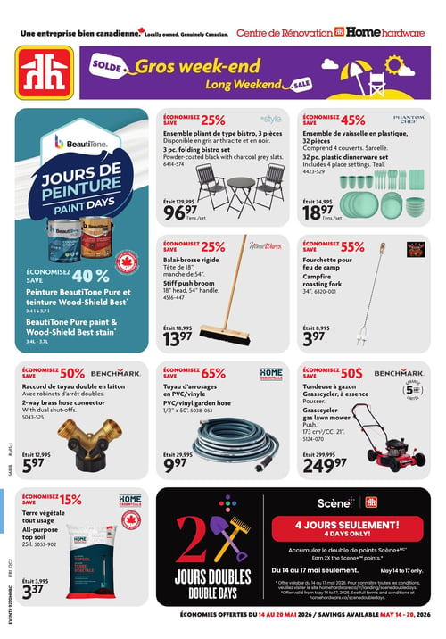 Circulaire Home Hardware - Centre de Rénovation - Page 1