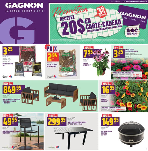 Circulaire GAGNON - La Grande Quincaillerie - Page 1