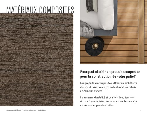 Circulaire Laferté - Catalogue 2026 Aménagement Extérieur - Page 3