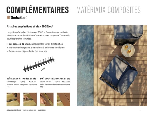 Circulaire Laferté - Catalogue 2026 Aménagement Extérieur - Page 8