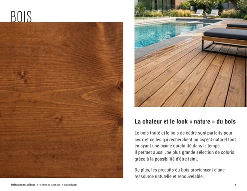 Circulaire Laferté - Catalogue 2026 Aménagement Extérieur - Page 9