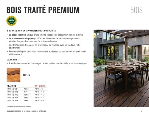 Circulaire Laferté - Catalogue 2026 Aménagement Extérieur - Page 10