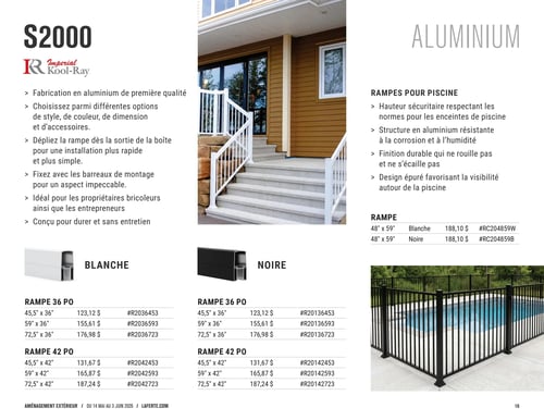 Circulaire Laferté - Catalogue 2026 Aménagement Extérieur - Page 16