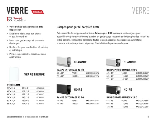 Circulaire Laferté - Catalogue 2026 Aménagement Extérieur - Page 19