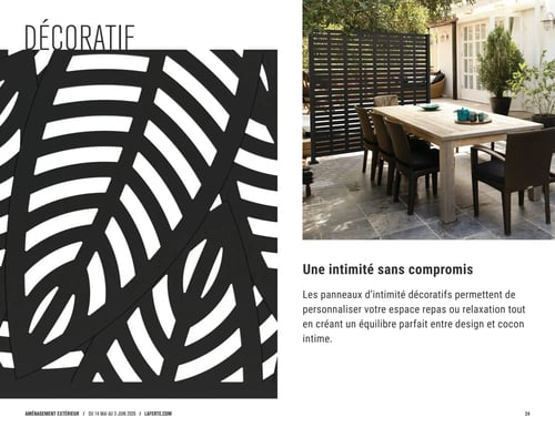 Circulaire Laferté - Catalogue 2026 Aménagement Extérieur - Page 24