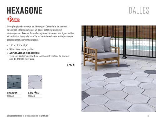Circulaire Laferté - Catalogue 2026 Aménagement Extérieur - Page 34