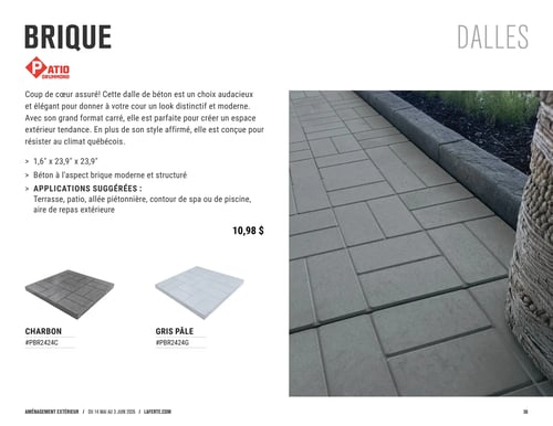 Circulaire Laferté - Catalogue 2026 Aménagement Extérieur - Page 36