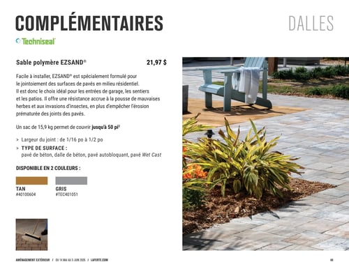 Circulaire Laferté - Catalogue 2026 Aménagement Extérieur - Page 40