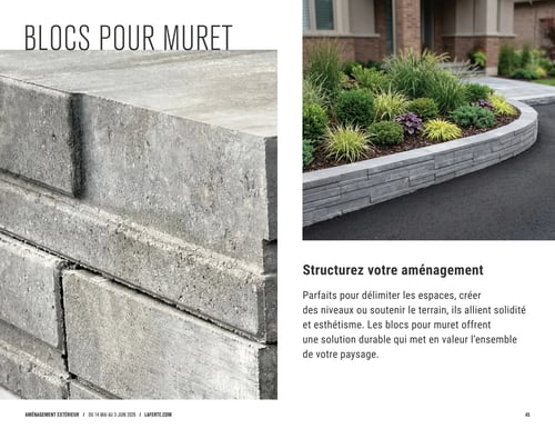 Circulaire Laferté - Catalogue 2026 Aménagement Extérieur - Page 45