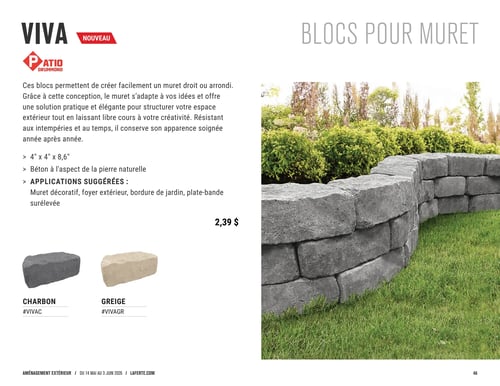 Circulaire Laferté - Catalogue 2026 Aménagement Extérieur - Page 46