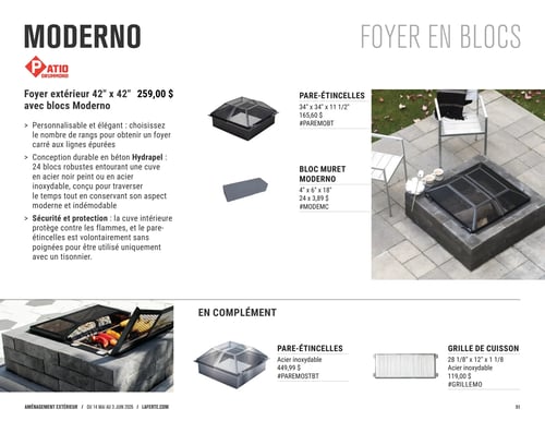 Circulaire Laferté - Catalogue 2026 Aménagement Extérieur - Page 51