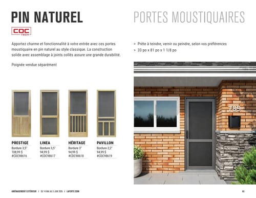Circulaire Laferté - Catalogue 2026 Aménagement Extérieur - Page 65