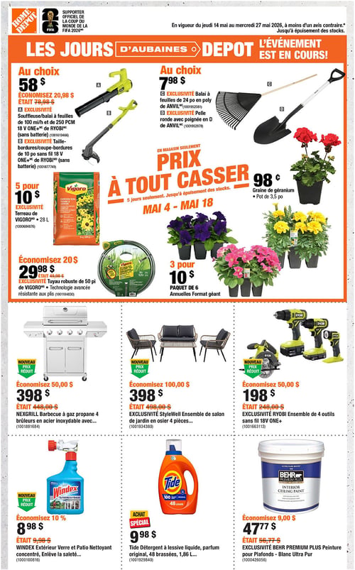 Circulaire Home Depot - Page 1