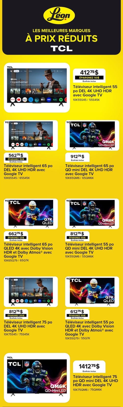 Circulaire Meubles Léon - Les meilleures Marques à Prix réduits Samsung - Page 4