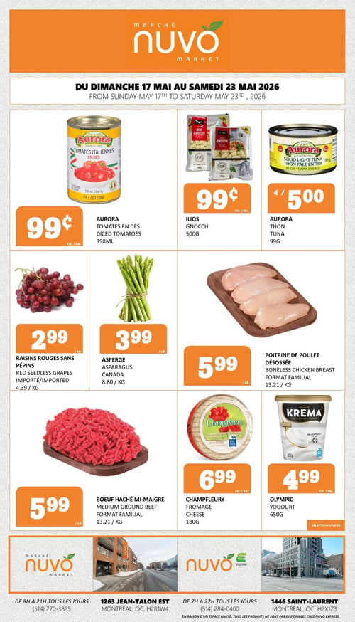 Circulaire Marché Nuvo - Page 1