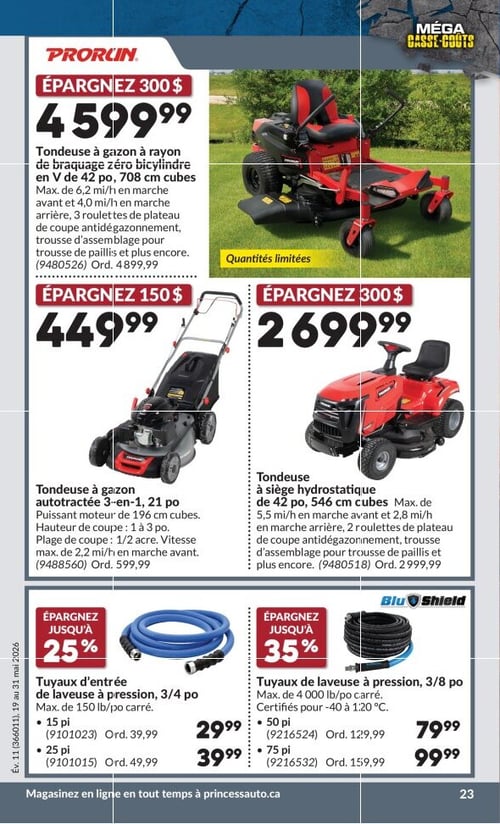 Circulaire Princess Auto - Méga Casse-coûts - Page 39