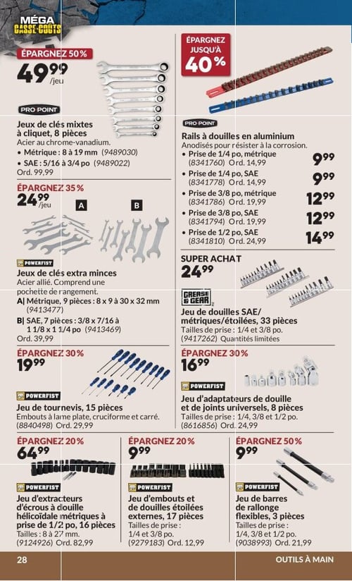Circulaire Princess Auto - Méga Casse-coûts - Page 44