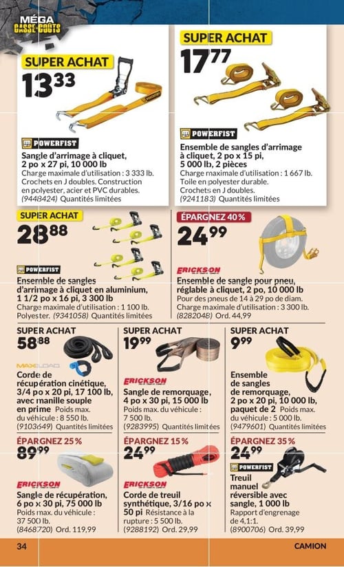 Circulaire Princess Auto - Méga Casse-coûts - Page 50