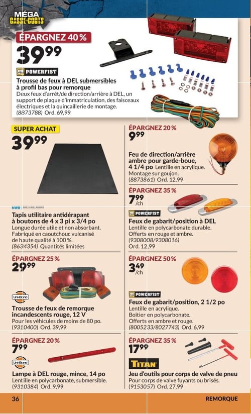 Circulaire Princess Auto - Méga Casse-coûts - Page 52