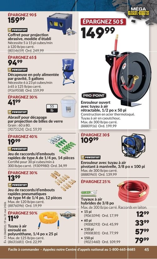 Circulaire Princess Auto - Méga Casse-coûts - Page 62