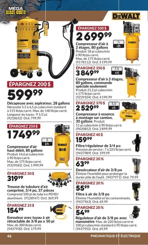 Circulaire Princess Auto - Méga Casse-coûts - Page 63
