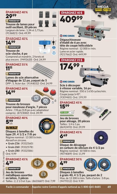 Circulaire Princess Auto - Méga Casse-coûts - Page 66