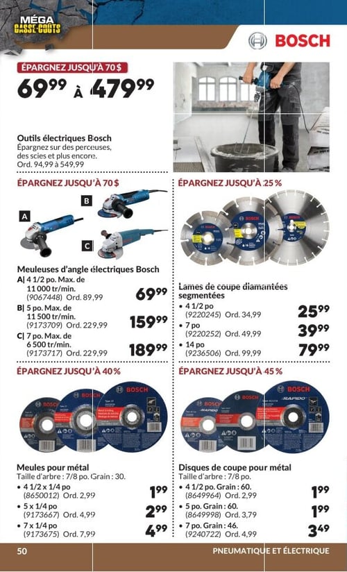 Circulaire Princess Auto - Méga Casse-coûts - Page 67