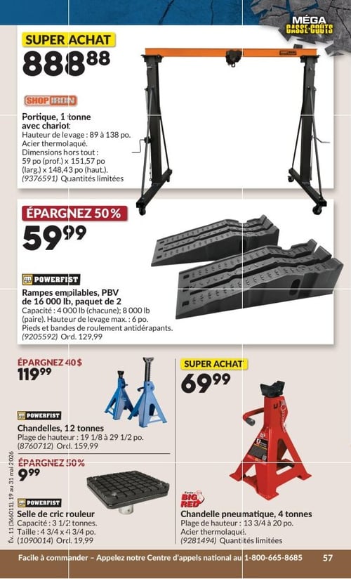 Circulaire Princess Auto - Méga Casse-coûts - Page 74