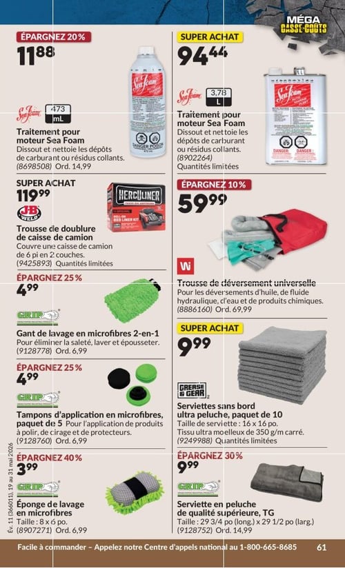 Circulaire Princess Auto - Méga Casse-coûts - Page 78